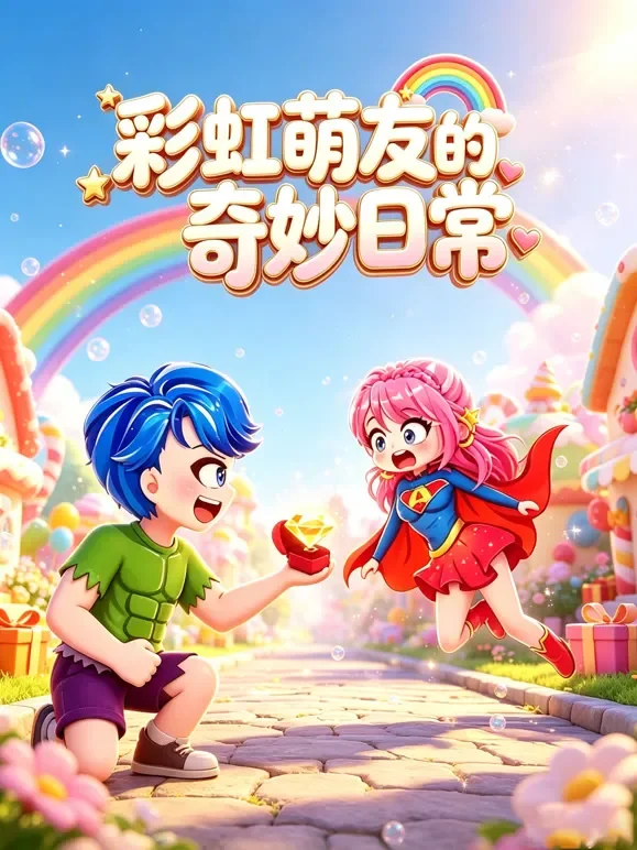 彩虹萌友的奇妙日常动漫海报