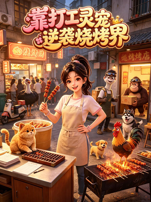 靠打工灵宠逆袭烧烤界