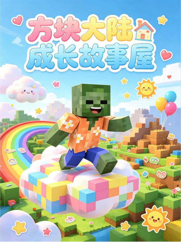 方块大陆成长故事屋