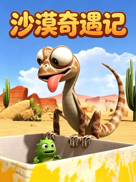 沙漠奇遇记动漫海报