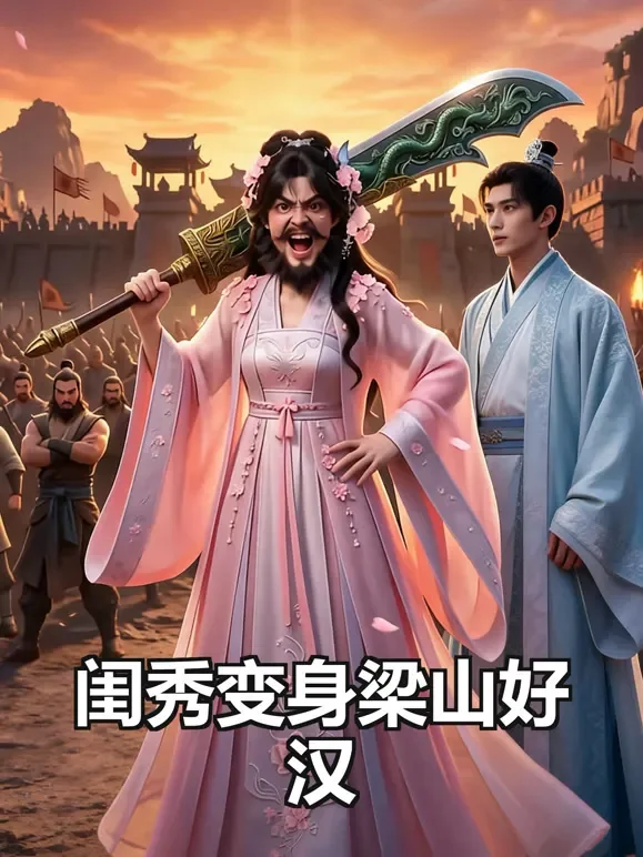 闺秀变身梁山好汉动漫海报