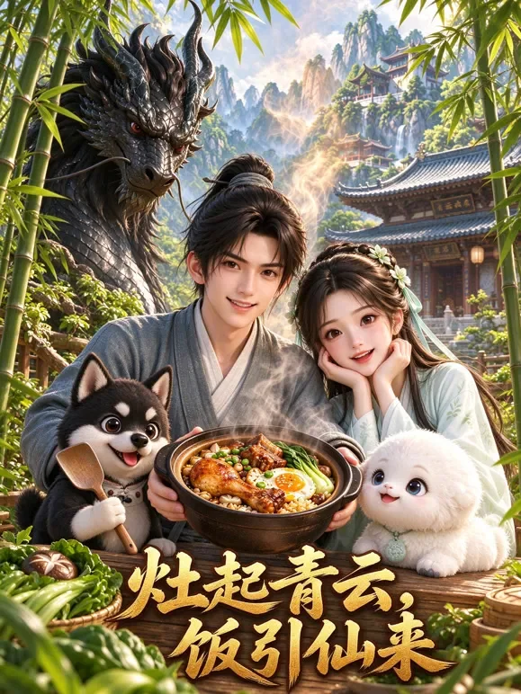 灶起青云饭引仙来动漫海报