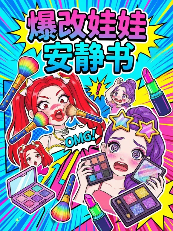 爆改娃娃安静书动漫海报