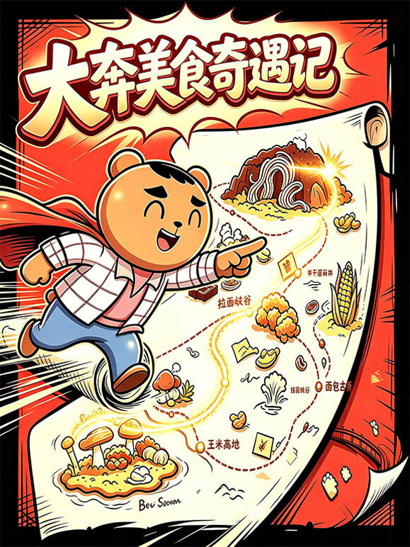 大奔美食奇遇记