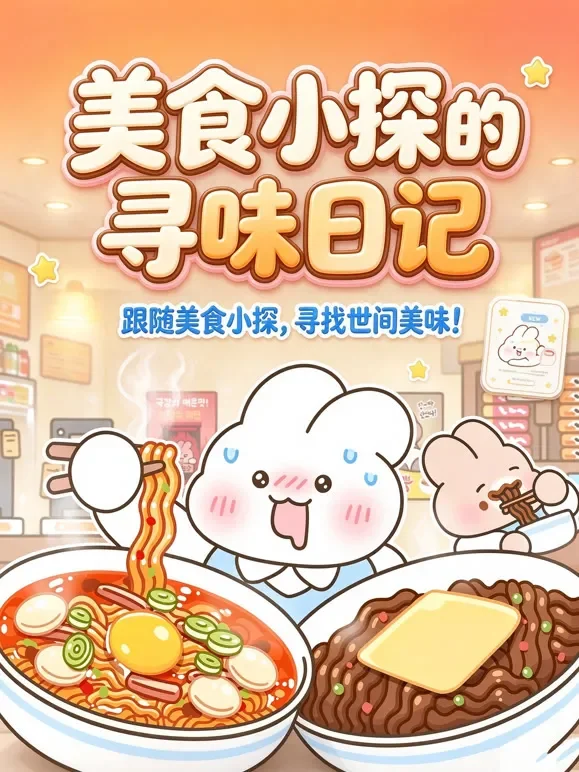 美食小探的寻味日记动漫海报