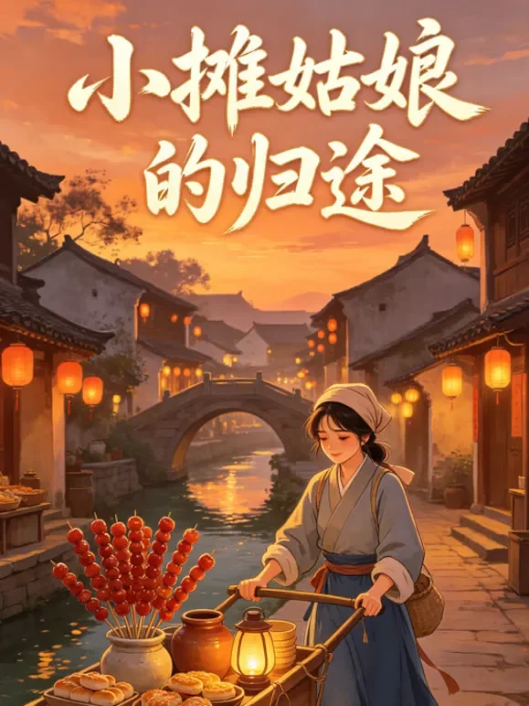 小摊姑娘的归途动漫海报
