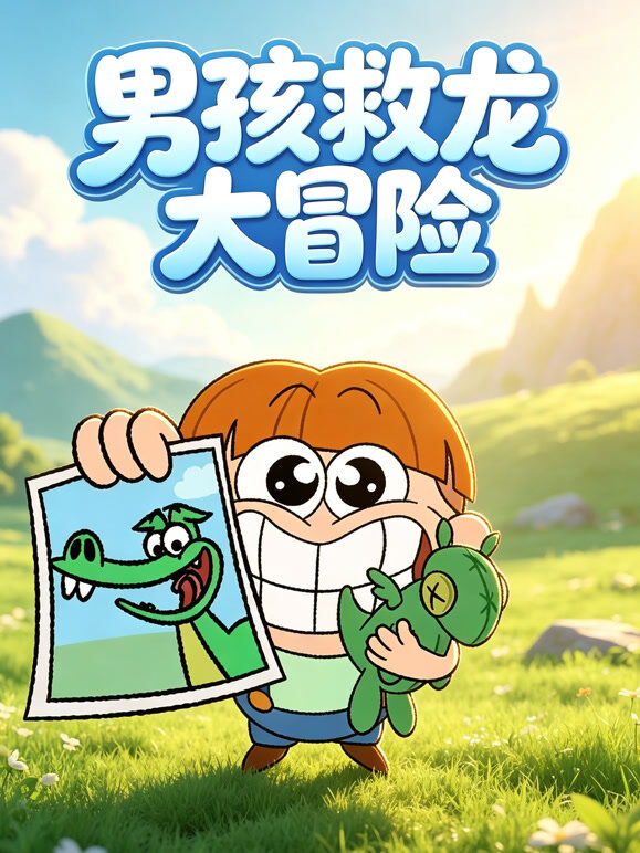 男孩救龙大冒险