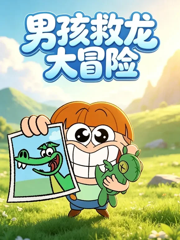男孩救龙大冒险动漫海报