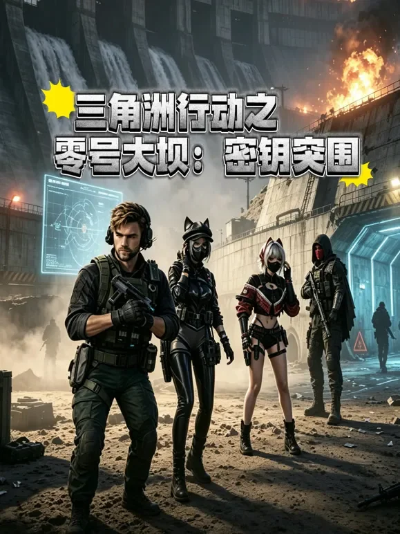三角洲行动之零号大坝：密钥突围动漫海报