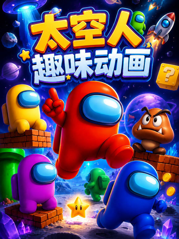 太空人趣味动画