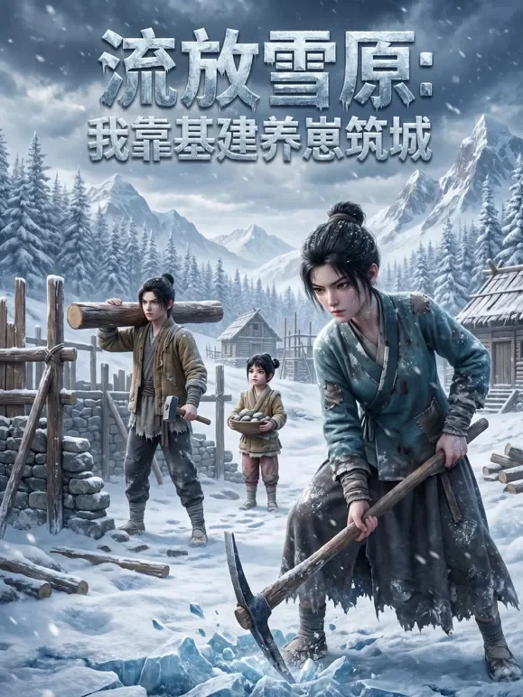 流放雪原：我靠基建养崽筑城动漫海报