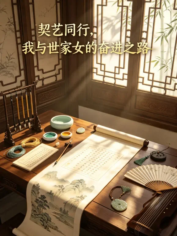 契艺同行，我与世家女的奋进之路动漫海报
