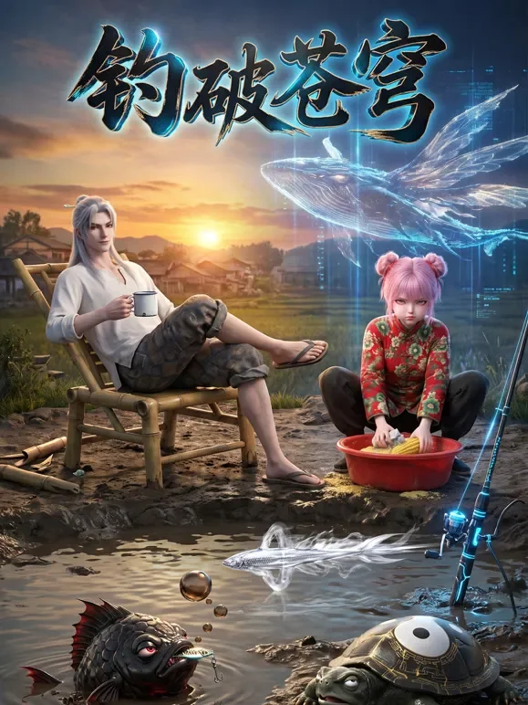 钓破苍穹动漫海报