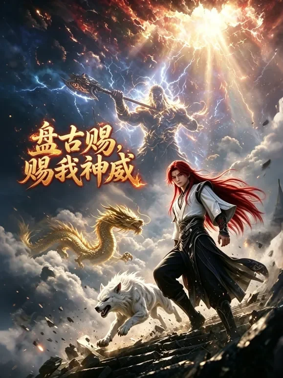 盘古赐我神威动漫海报