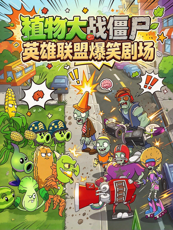 植物大战僵尸：英雄联盟爆笑剧场