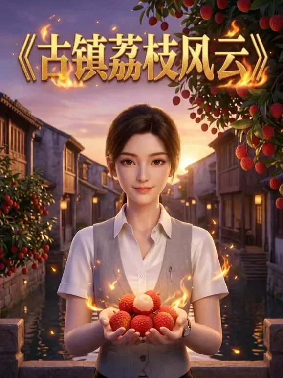 《古镇荔枝风云》动漫海报