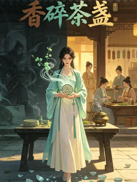 香碎茶盏动漫海报