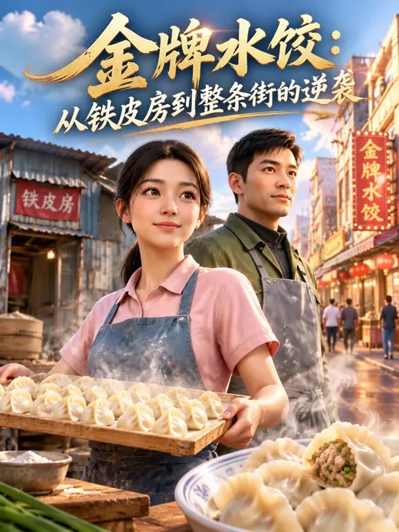 金牌水饺：从铁皮房到整条街的逆袭动漫海报