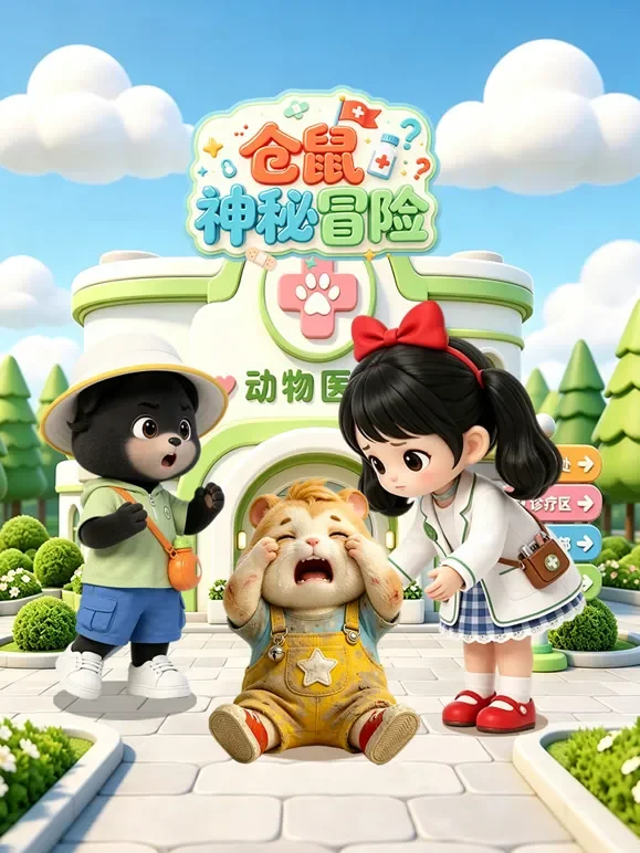 仓鼠神秘冒险动漫海报