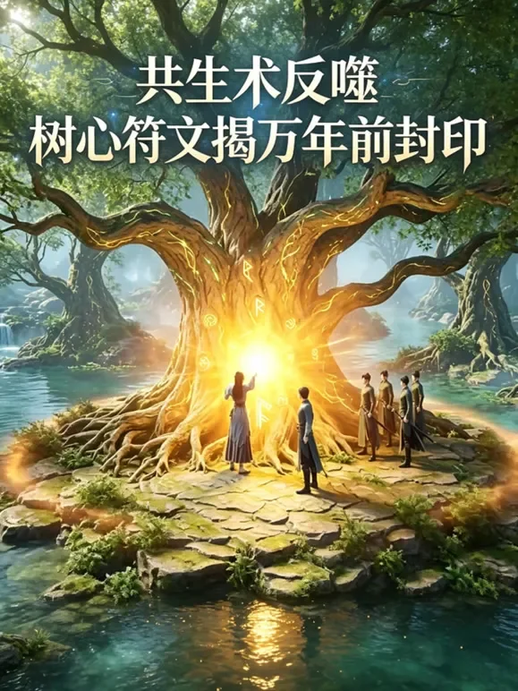 共生术反噬，树心符文揭万年前封印动漫海报