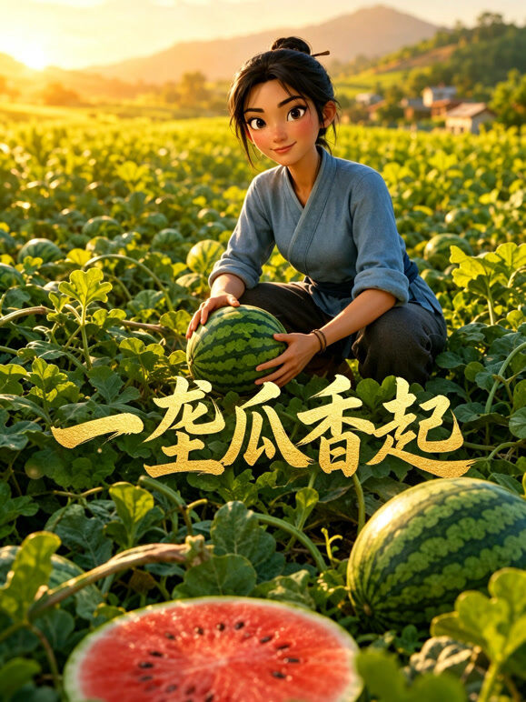 一垄瓜香起