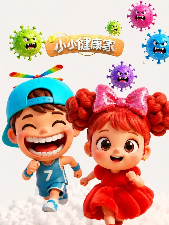 小小健康家动漫海报