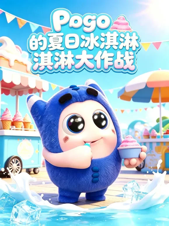 Pogo的夏日冰淇淋大作战动漫海报