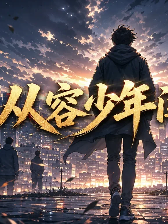 从容少年闯新局动漫海报