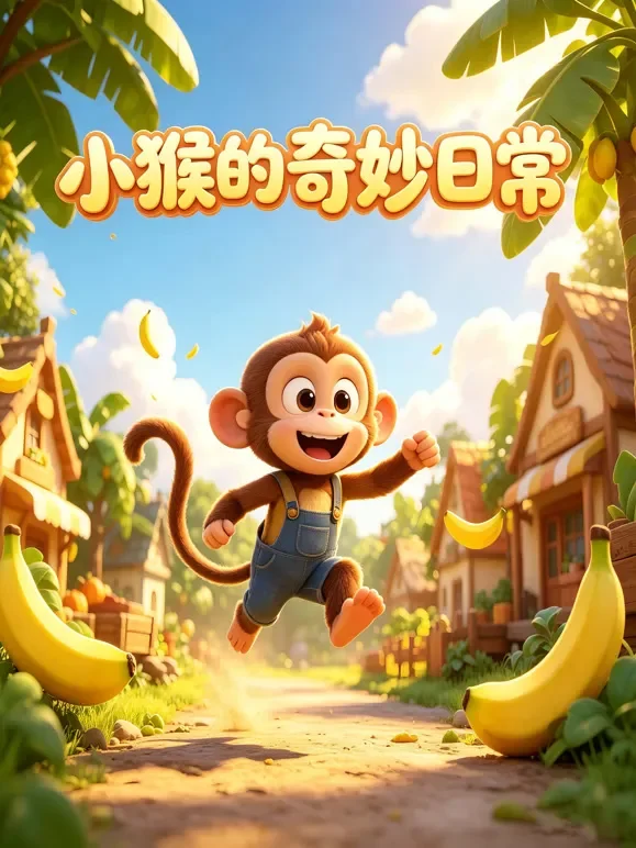 小猴的奇妙日常动漫海报