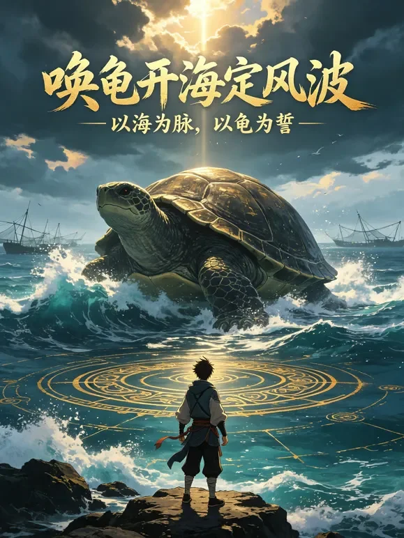 唤龟开海定风波动漫海报