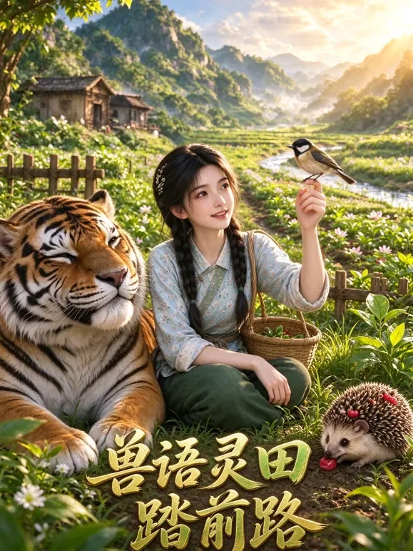 兽语灵田踏前路动漫海报