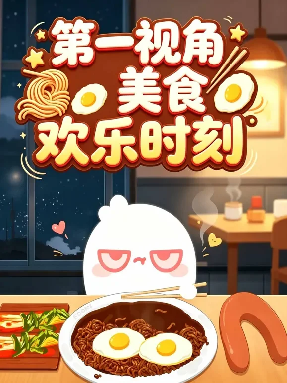 第一视角美食欢乐时刻动漫海报