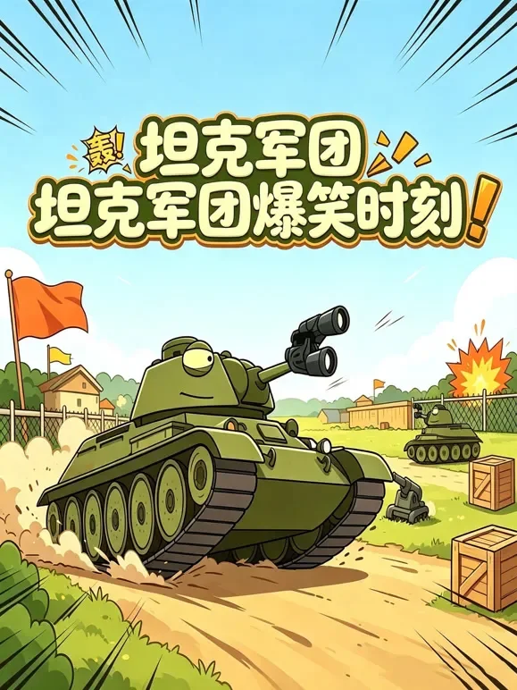 坦克军团爆笑时刻动漫海报