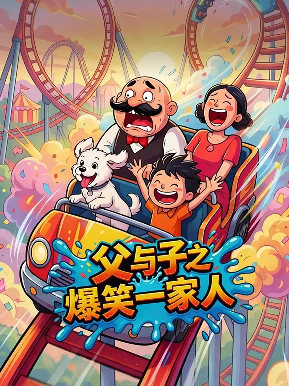 父与子之爆笑一家人动漫海报