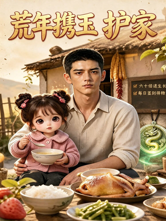 荒年携玉护家