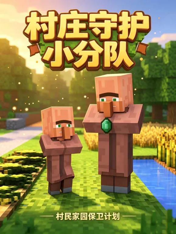 村庄守护小分队动漫海报