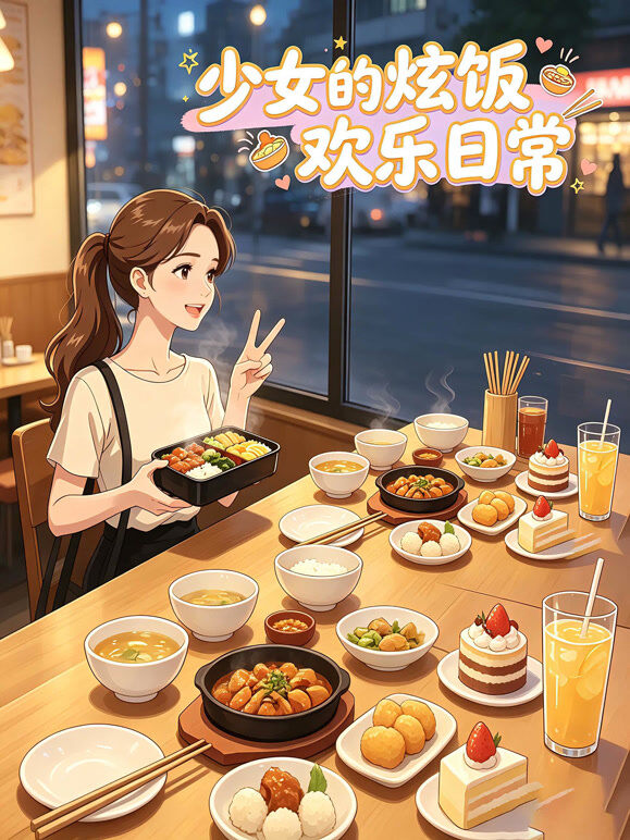 少女的炫饭欢乐日常