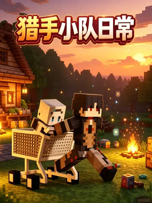 猎手小队日常动漫海报