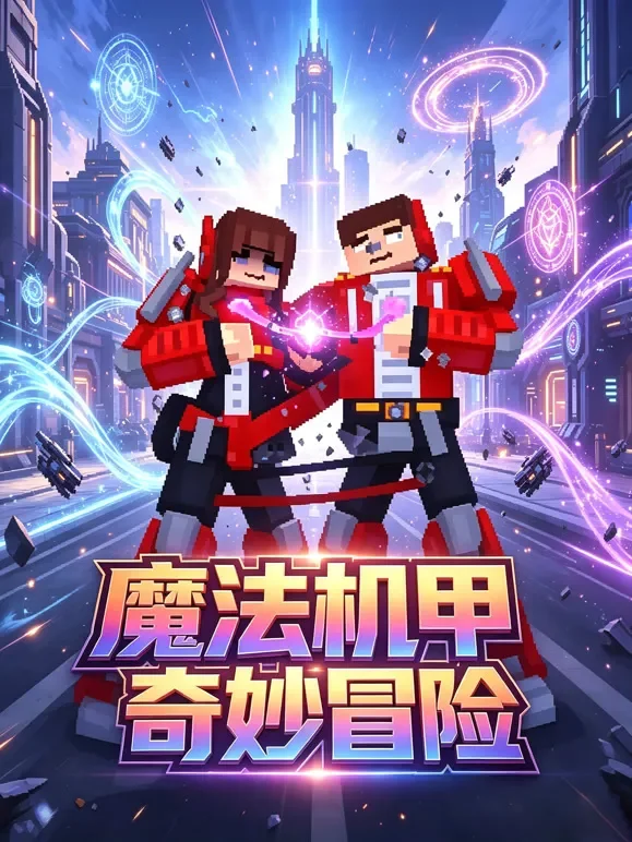 魔法机甲奇妙冒险动漫海报