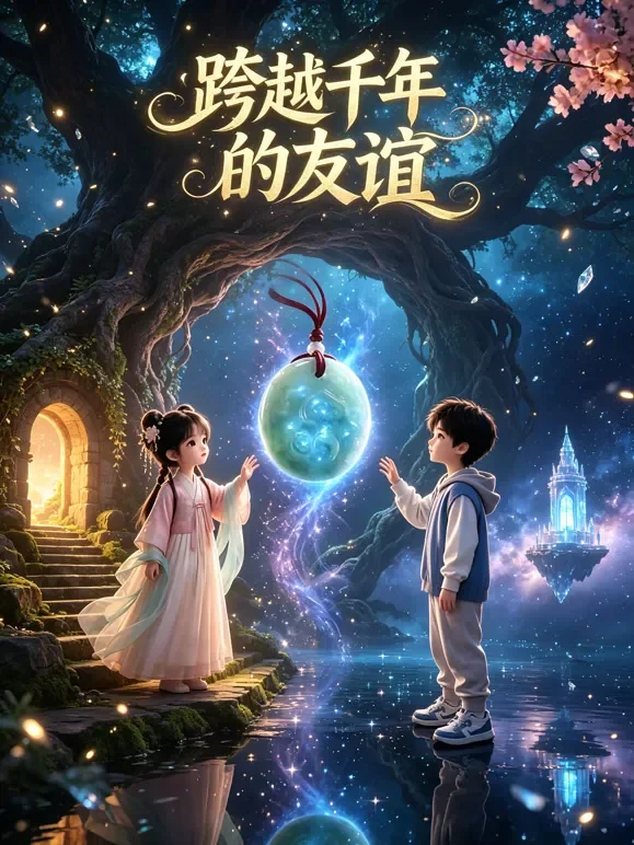 跨越千年的友谊动漫海报