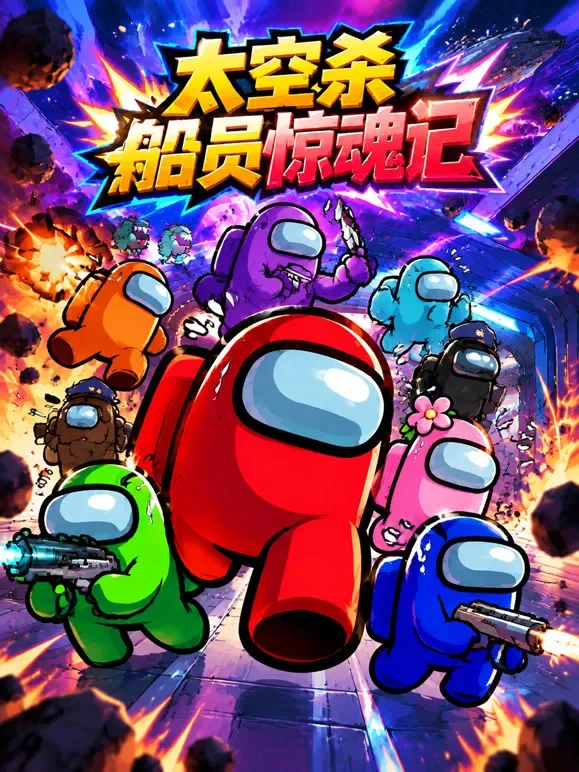 太空杀船员惊魂记动漫海报