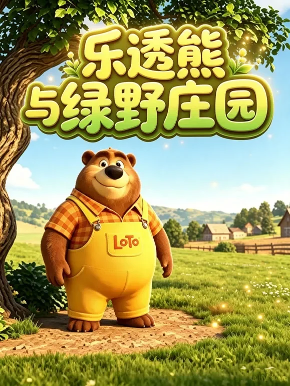 乐透熊与绿野庄园动漫海报
