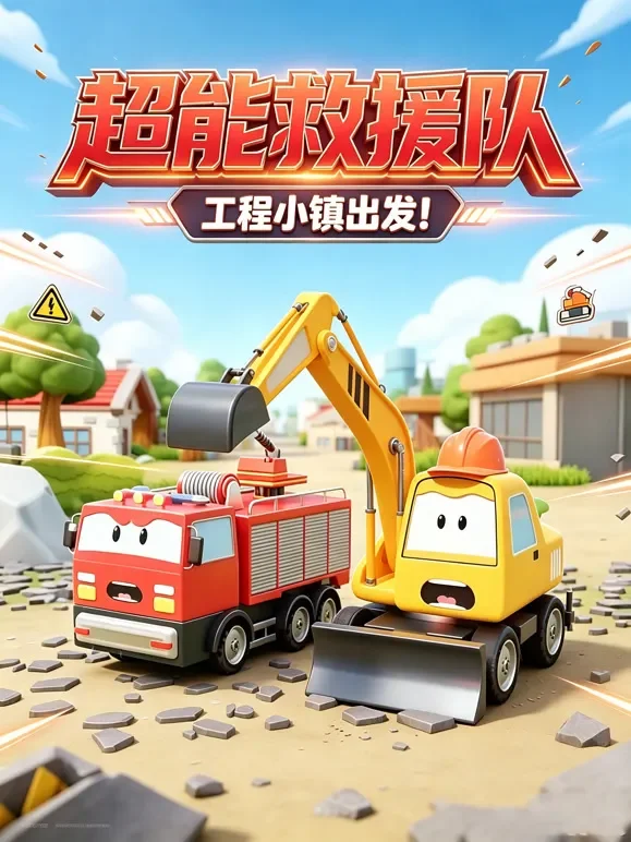 超能救援队动漫海报
