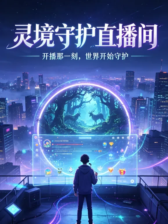 灵境守护直播间动漫海报