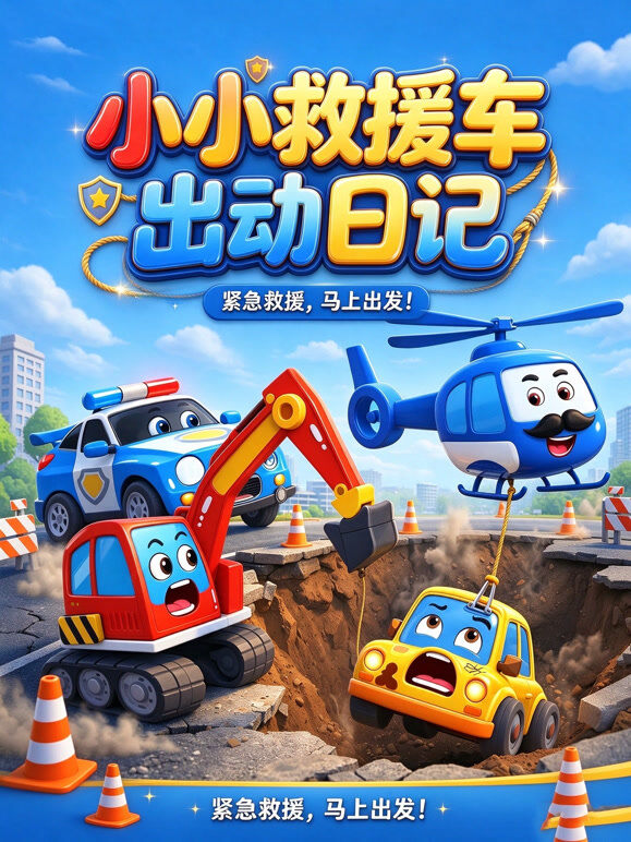 小小救援车出动日记