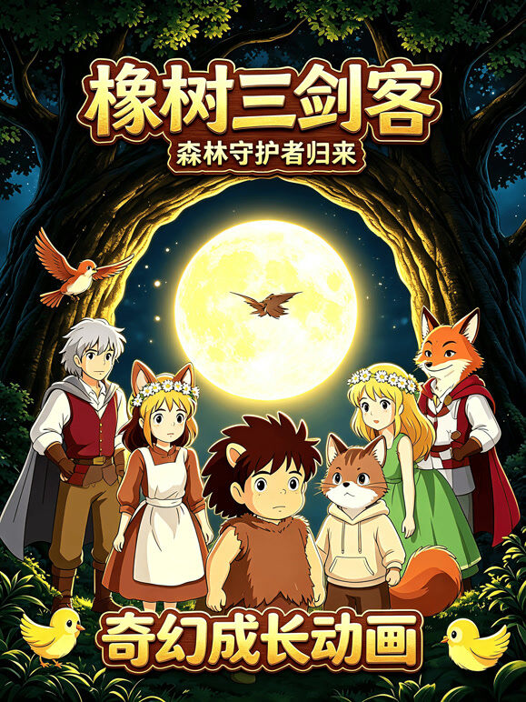 橡果三剑客