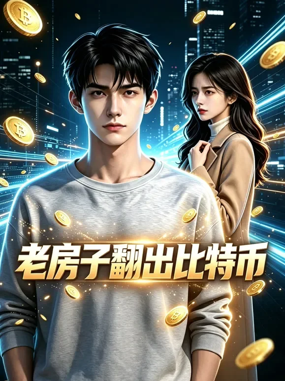 老房子翻出比特币动漫海报