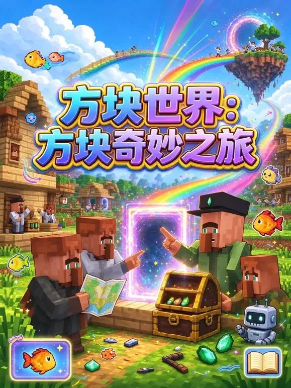 方块世界：方块的外星奇遇动漫海报