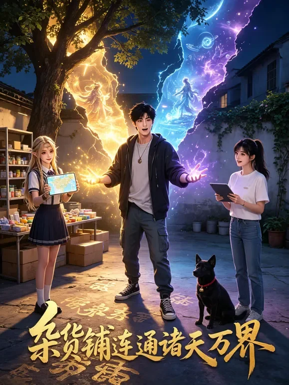 杂货铺连通诸天万界动漫海报