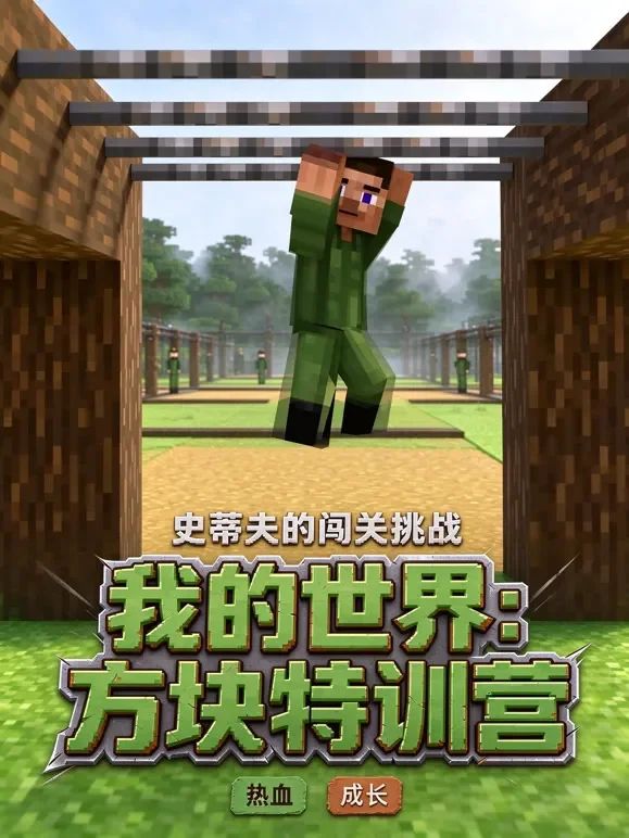 我的世界：方块特训营动漫海报